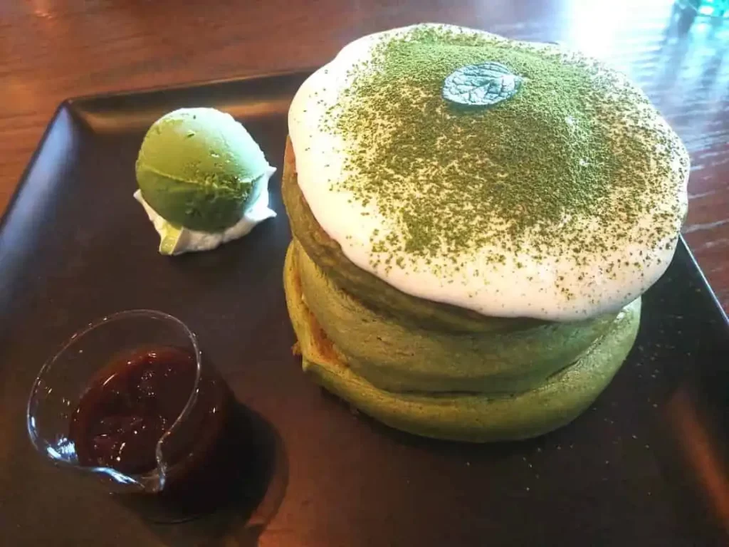 抹茶パンケーキ1