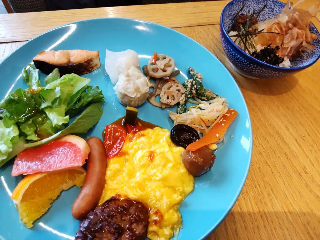 朝食プレート