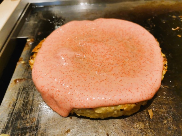 めんたいもちチーズあぶり前